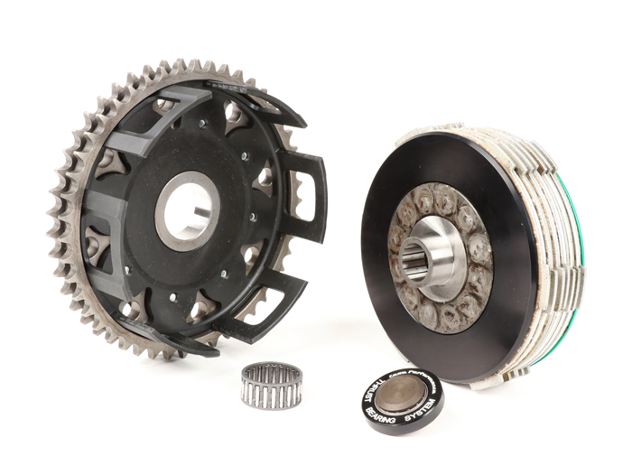 Clutch -CASA PERFORMANCE PowerMaster 7 plate, 12 spring- Lambretta LI, LI S, SX. TV (series 2-3), DL/GP - 47 tooth - used with CasaCover engine sidecasing
