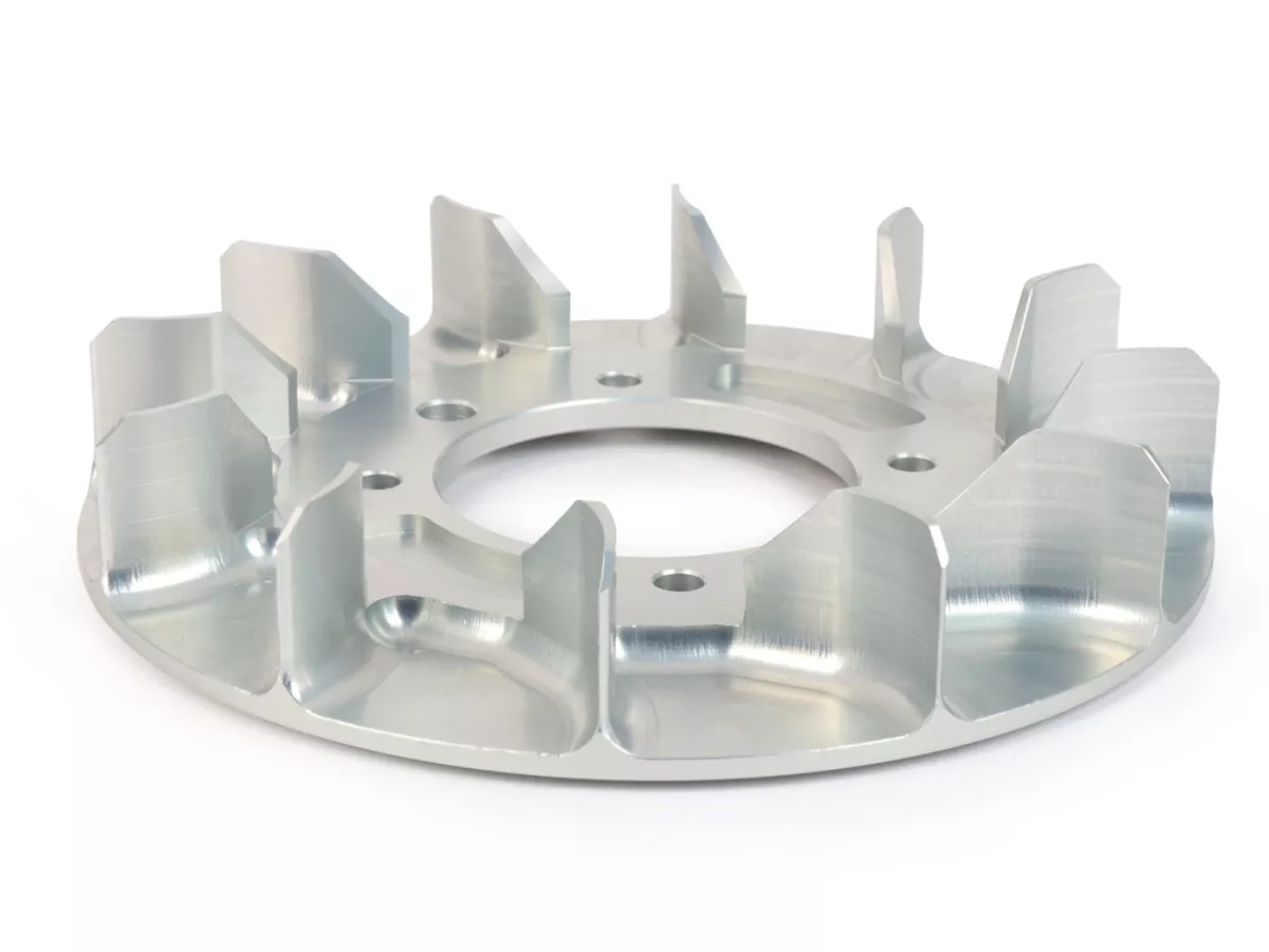 Rueda de ventilador -CASA PERFORMANCE HiFlow CNC- adecuada para encendidos Lambretta Varitronic