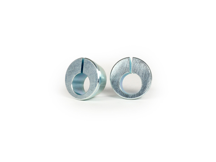 Pair of engine mounting cones (off-set) -CASA PERFORMANCE- Lambretta LI (series 1-3), LIS, SX, TV (series 3), DL, GP