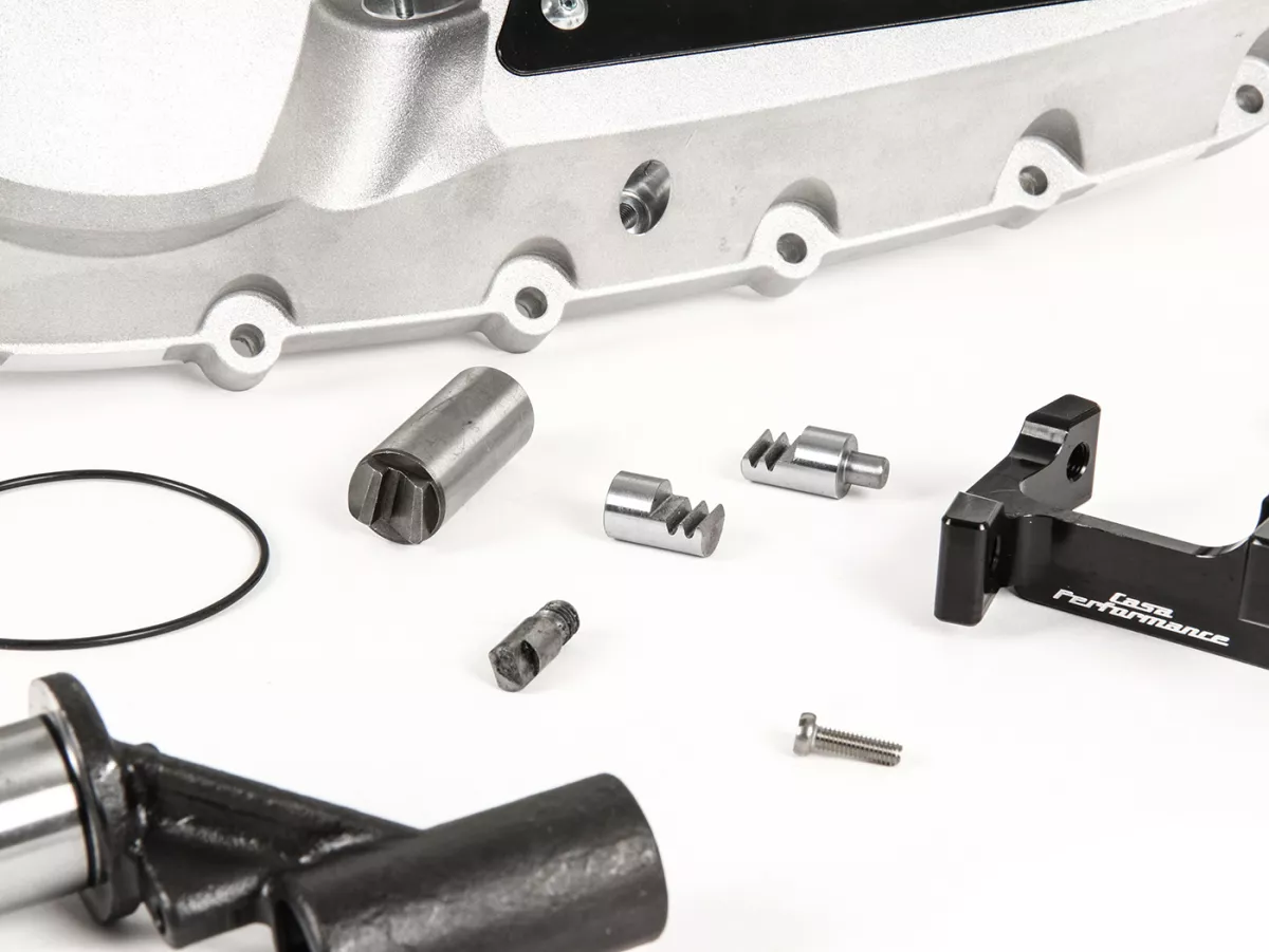 Penutup mesin -CASA PERFORMANCE CasaCover- Lambretta GP/DL- penutup hitam