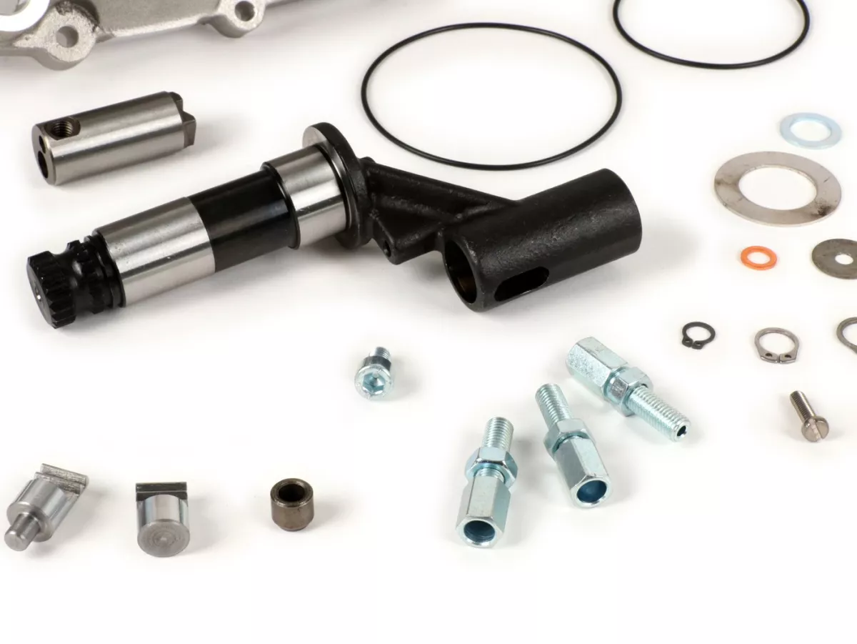 Tapa motor -CASA PERFORMANCE CasaCover- Lambretta GP/DL - tapa plateada