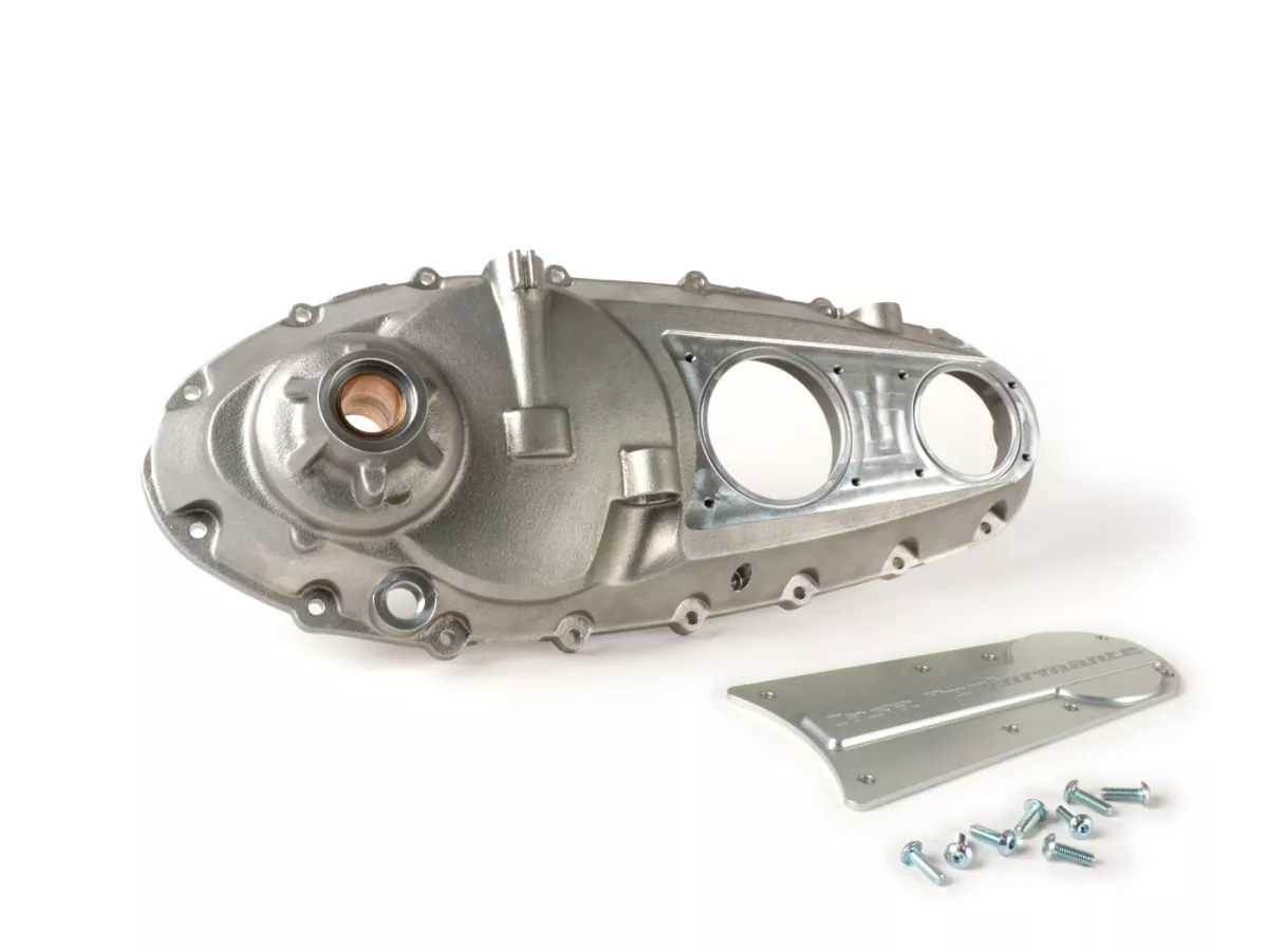 Tapa motor -CASA PERFORMANCE CasaCover- Lambretta GP/DL - tapa plateada