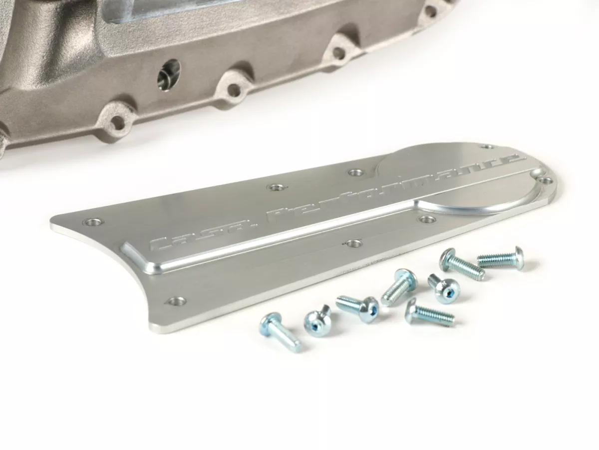 Tapa motor -CASA PERFORMANCE CasaCover- Lambretta GP/DL - tapa plateada