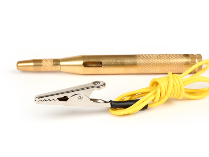 Voltage tester -OEM QUALITY- brass - 6V-12V-24V