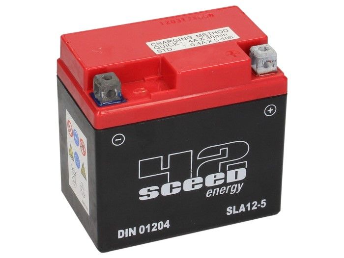 Battery -Gel SCEED 42 Energy- SLA12-5 - 12V, 5Ah - 106x71x114mm