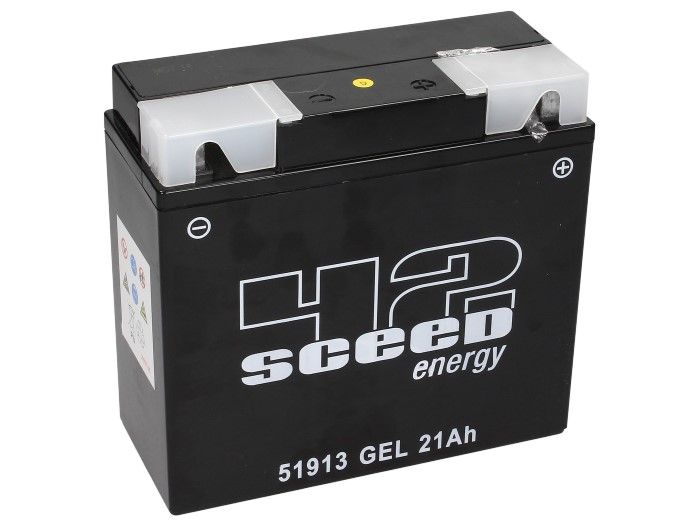 Accu -Gel SCEED 42 Energy- Type BMW 51913 12V, 21Ah - 186x82x170mm