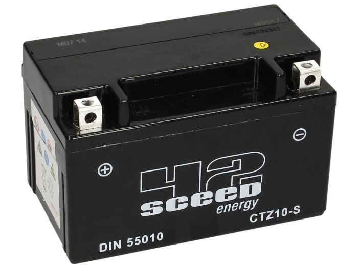 Batería -Gel SCEED 42 Energy- CTZ10-S - 12V, 8Ah - 150x87x93mm