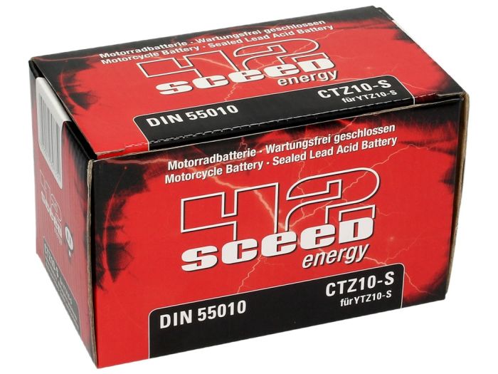 Batería -Gel SCEED 42 Energy- CTZ10-S - 12V, 8Ah - 150x87x93mm