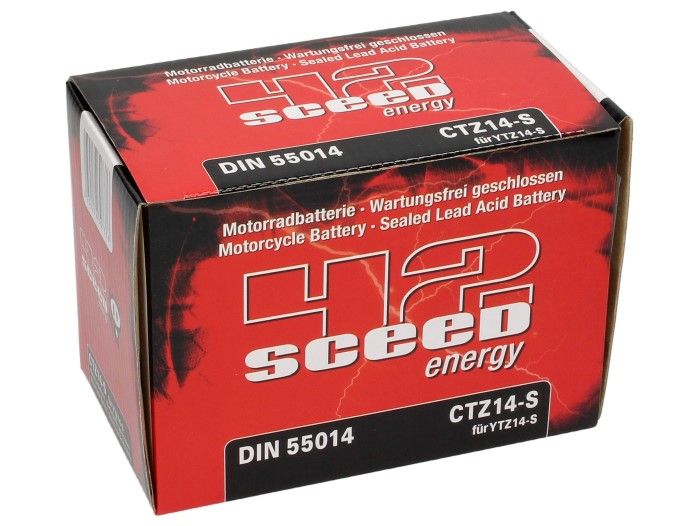 Accu -Gel SCEED 42 Energy- CTZ14-S - 12V, 11Ah - 150x87x110mm
