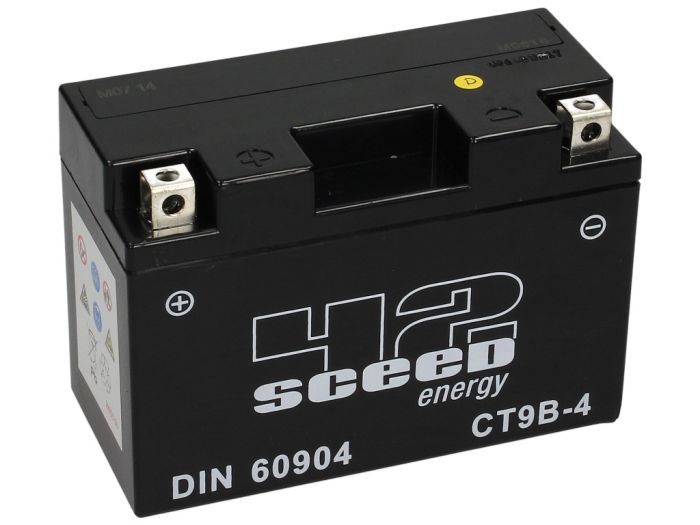 Batteri -Gel SCEED 42 Energy- CT9B-4 - 12V, 8Ah - 150x69x105mm