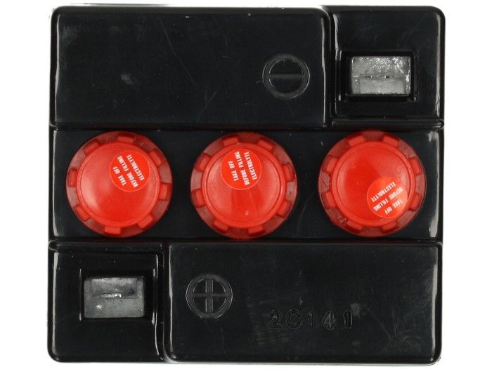 Batería -Estándar YUASA B49-6- 6V, 8Ah - 91x83x161mm (sin ácido)