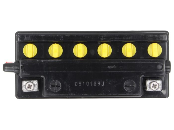 Battery -Standard YUASA 12N5,5-4A- 12V, 6Ah - 114x70x131mm (without acid)