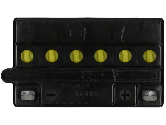 Standaard YUASA YB12AL-A(2)- 12V, 12Ah - 165x80x135mm (zonder zuur)