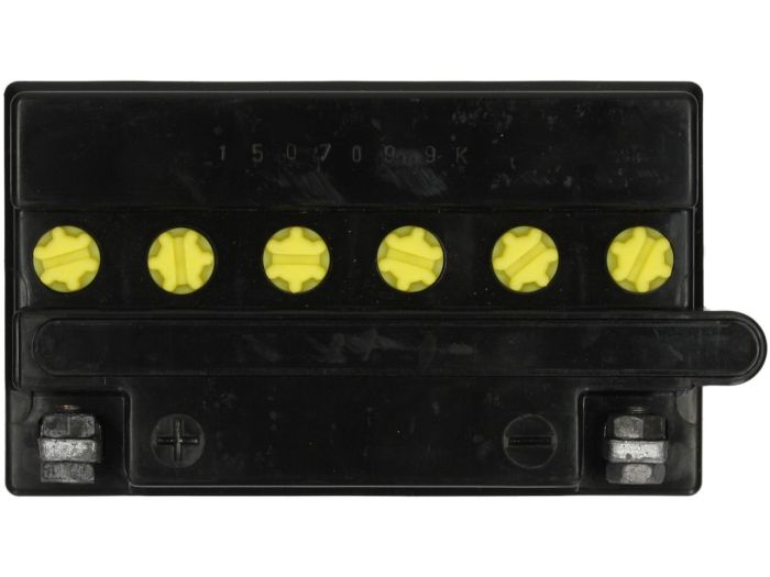 Batería -Estándar YUASA YB12A-B- 12V, 12Ah - 135x81x160mm (sin ácido)