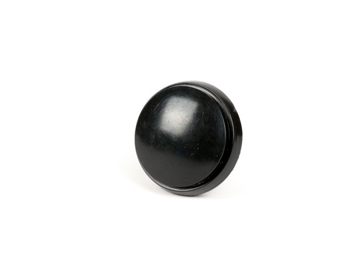 Cover for wheel nut / brake drum Ø=36mm -OEM QUALITY rear- Vespa PX (1984-), T5 125cc, Cosa - black