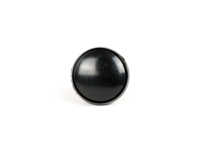 Cover for wheel nut / brake drum Ø=36mm -OEM QUALITY rear- Vespa PX (1984-), T5 125cc, Cosa - black