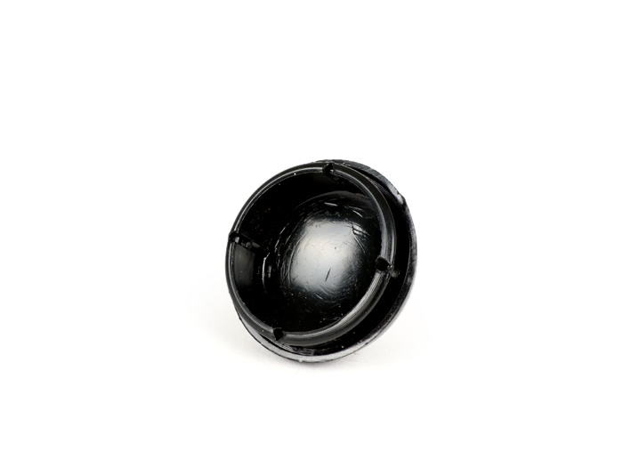 Cover for wheel nut / brake drum Ø=36mm -OEM QUALITY rear- Vespa PX (1984-), T5 125cc, Cosa - black