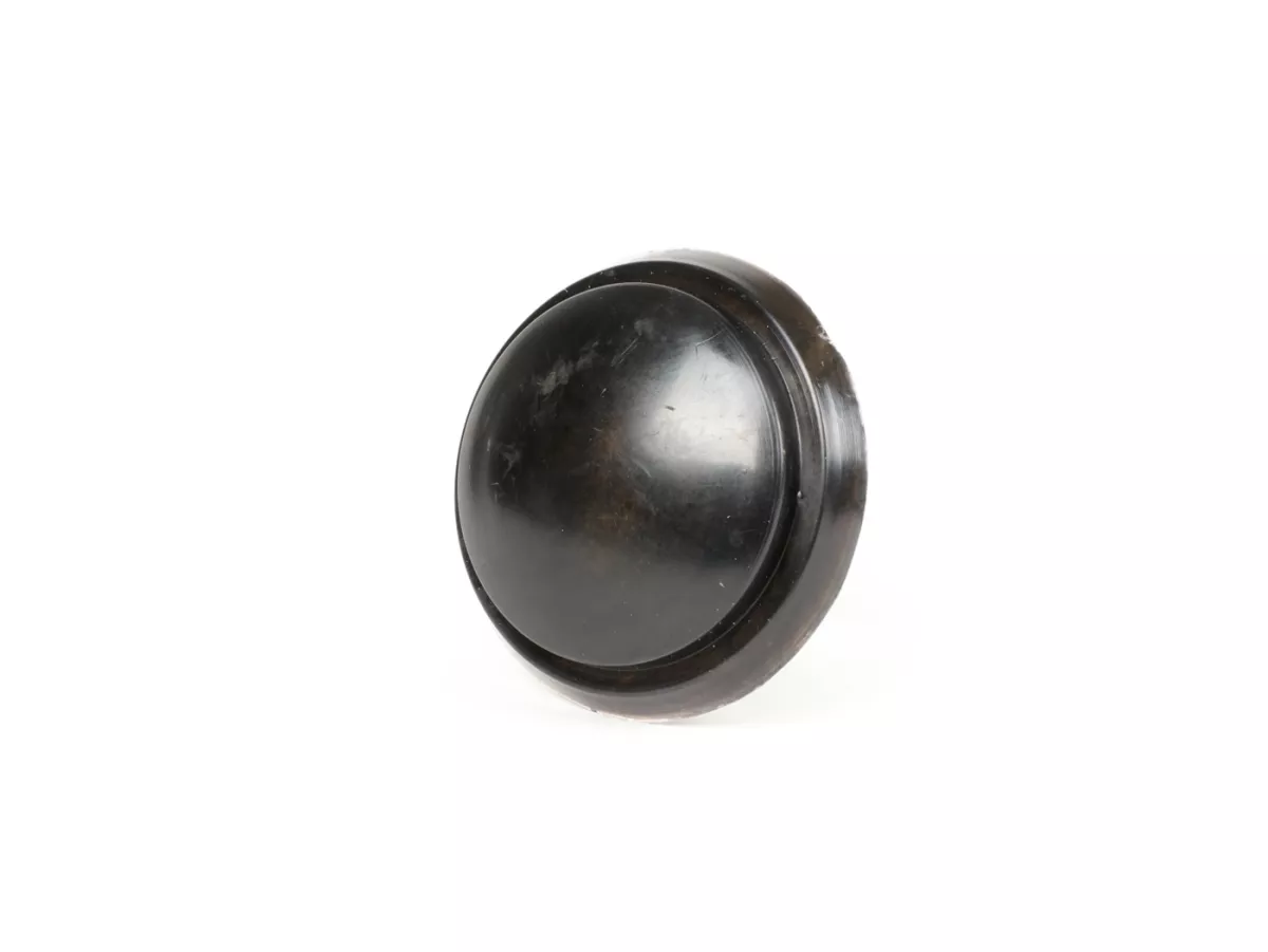 Afdekkap wielmoer / remtrommel Ø=39mm -OEM KWALITEIT voor Vespa PX (vanaf 1984), T5 125cc, Cosa, Gilera DNA 50, Piaggio Fly 50, Zip RST - zwart