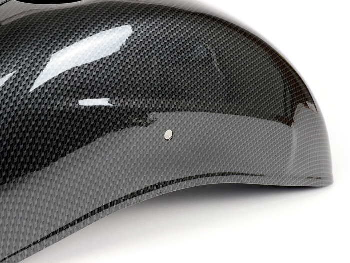 Stänkskärm -CIF Carbone Look- Vespa V50, V90, PV125, ET3