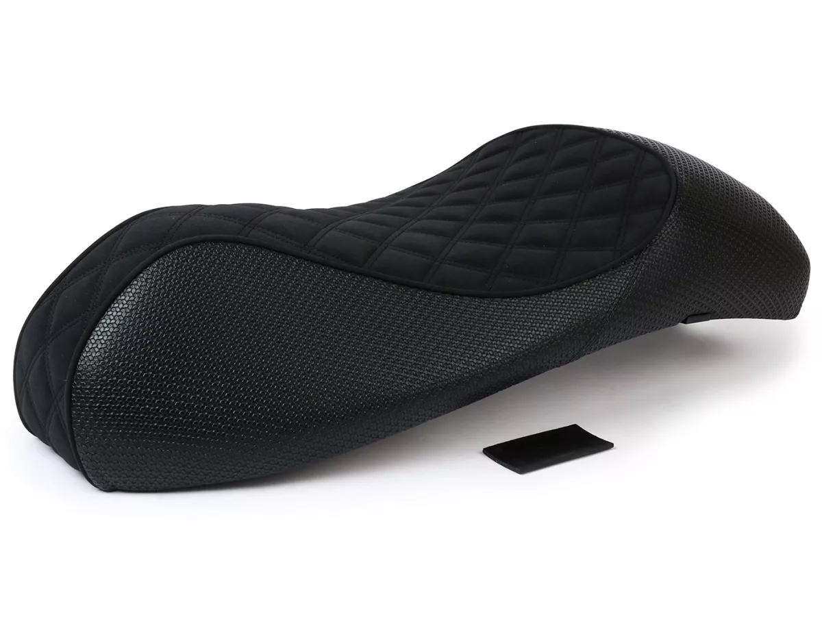 Zitbank -NISA- Sportzitbank - GTS Mono Sport - Vespa GTS 125-310, GTV 125-310 - Zwart Meisje