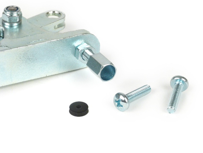 Coperchio carburatore - bilanciere cavo acceleratore -STOFFI, Polini CP- Vespa Wideframe VM1T, VM2T, VN1T, VN2T, VL1T, VL2T, VL3T, VB, VGL1, ACMA