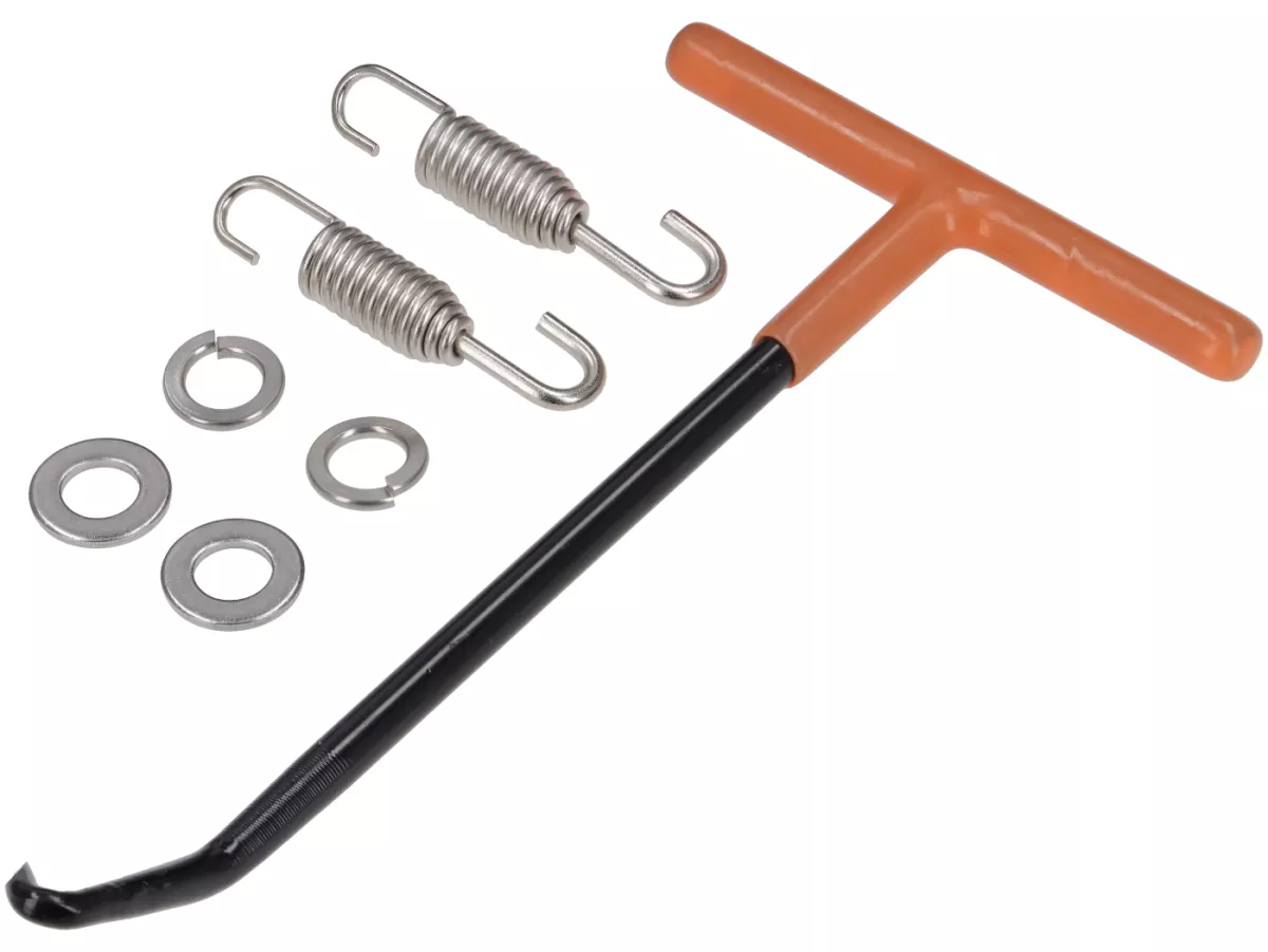 Auspuff -BGM PRO BIG BOX Clubman V4.0- Lambretta Serie 1-3 - Schwarz LI 125, LI 150, LiS 125, LiS 150, TV 175, SX, TV, GT, GP 125, 150, 200
