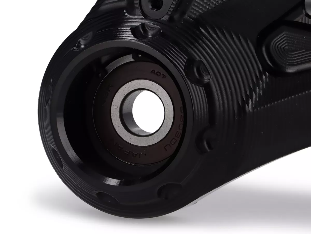 Brazo basculante motor BGM PRO, negro para Vespa GTS, GTS Super, GTV, GT 60, GT, GT L 125-310cc