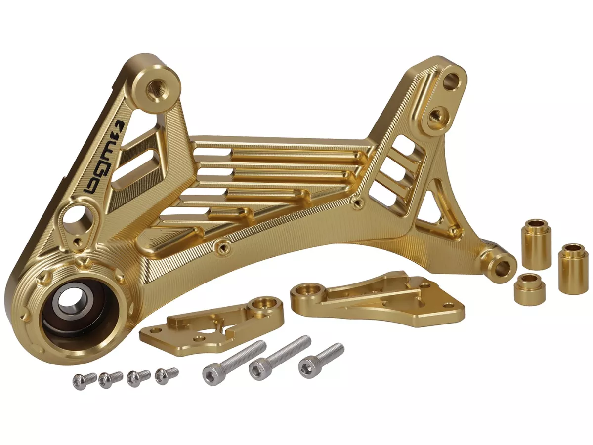 Swing arm engine BGM PRO, golden for Vespa GTS, GTS Super, GTV, GT 60, GT, GT L 125-310ccm