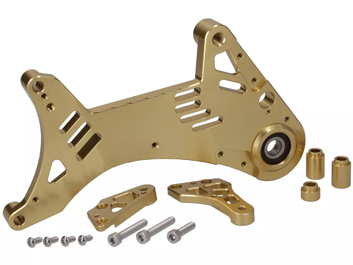 Swing arm engine BGM PRO, golden for Vespa GTS, GTS Super, GTV, GT 60, GT, GT L 125-310ccm