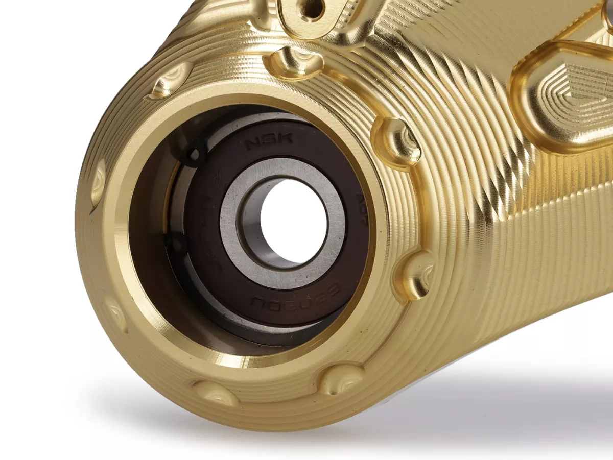 Swing arm engine BGM PRO, golden for Vespa GTS, GTS Super, GTV, GT 60, GT, GT L 125-310ccm