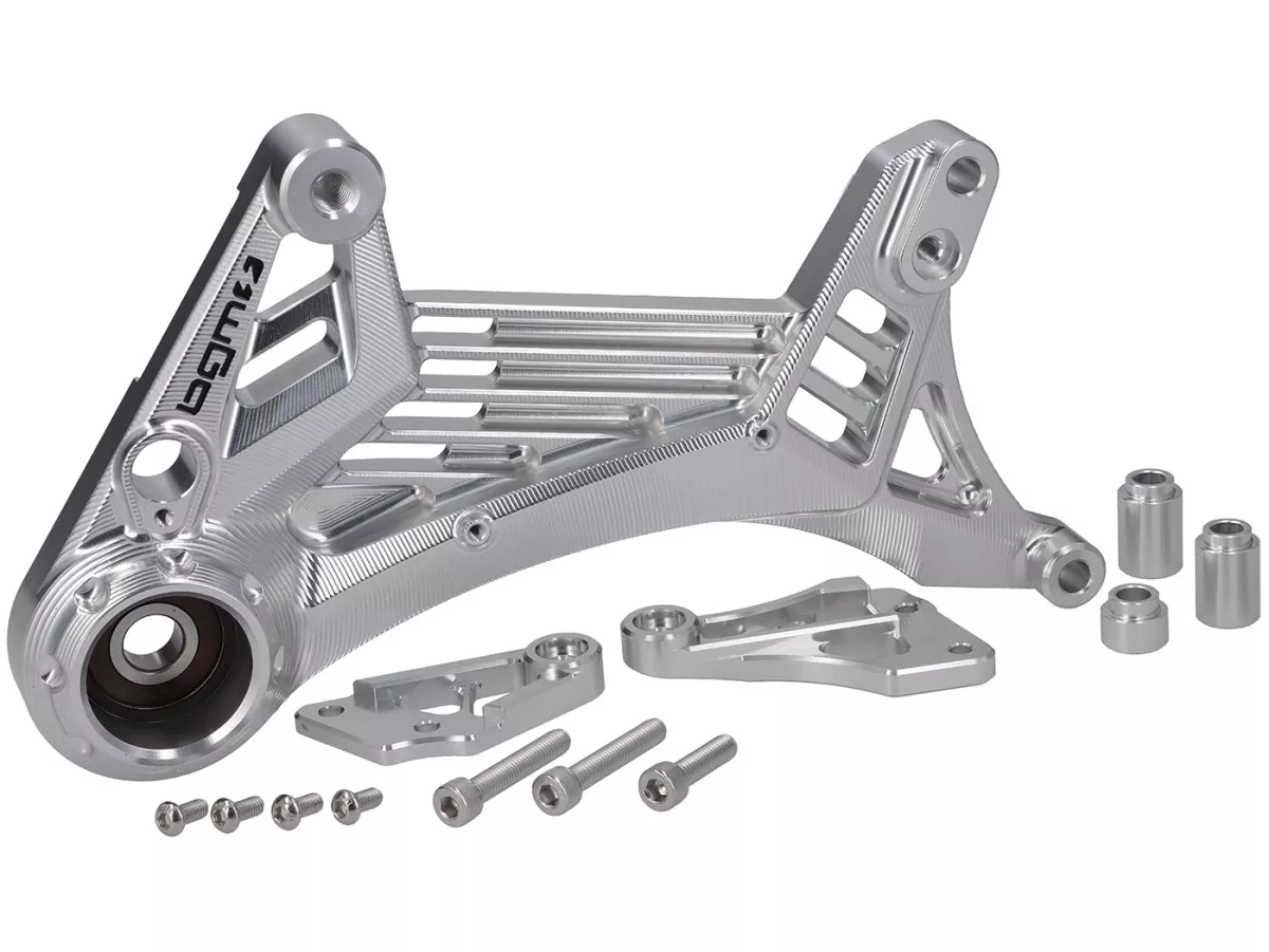 Motore a braccio oscillante BGM PRO, argento per Vespa GTS, GTS Super, GTV, GT 60, GT, GT L 125-310cc