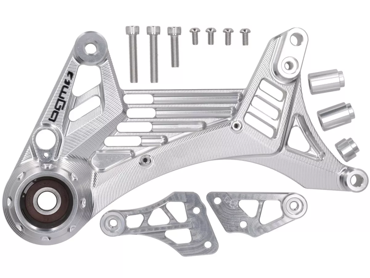 Motore a braccio oscillante BGM PRO, argento per Vespa GTS, GTS Super, GTV, GT 60, GT, GT L 125-310cc