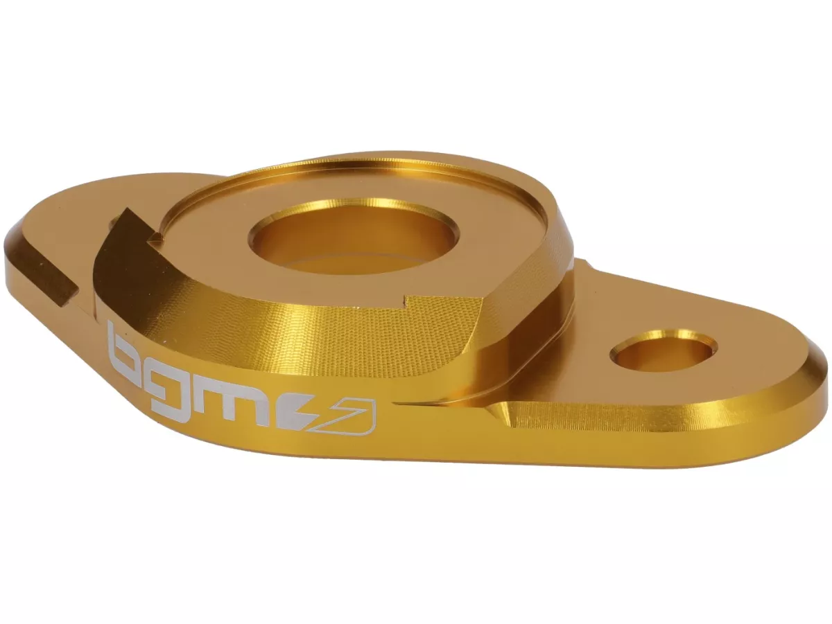Stoßdämpferaufnahme Gabel/Stoßdämpfer oben BGM PRO 7mm Tieferlegung, golden für Vespa GTS, ​GTV, GT, Sprint, Primavera, LX, S