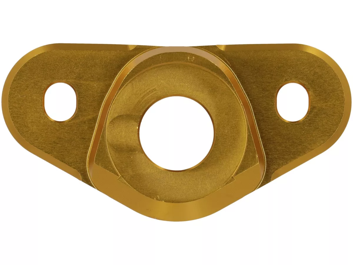Stoßdämpferaufnahme Gabel/Stoßdämpfer oben BGM PRO 7mm Tieferlegung, golden für Vespa GTS, ​GTV, GT, Sprint, Primavera, LX, S