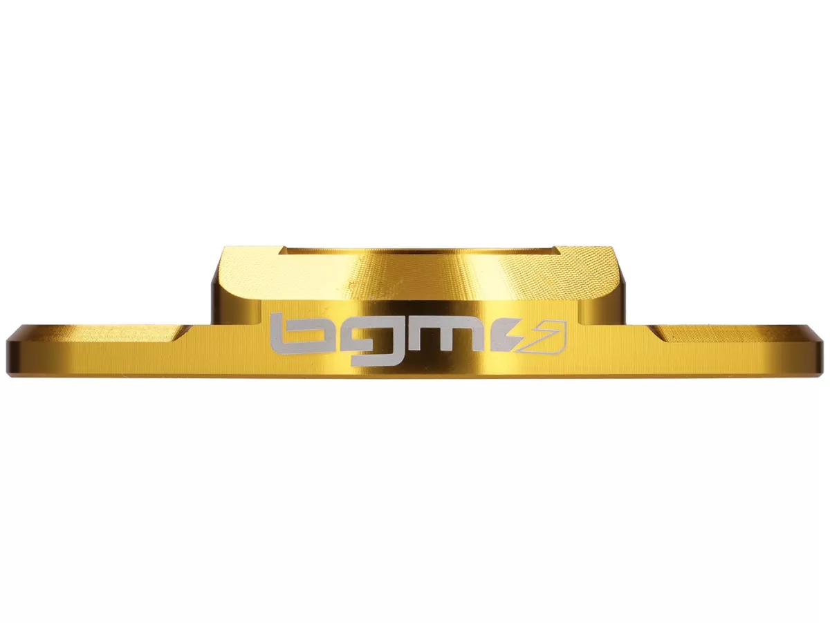 Stoßdämpferaufnahme Gabel/Stoßdämpfer oben BGM PRO 7mm Tieferlegung, golden für Vespa GTS, ​GTV, GT, Sprint, Primavera, LX, S