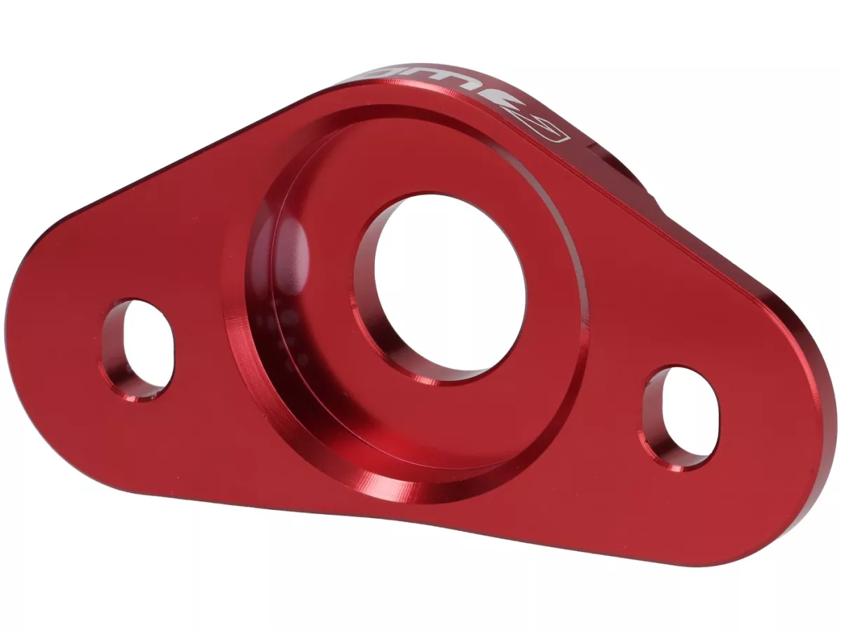 Stoßdämpferaufnahme Gabel/Stoßdämpfer oben BGM PRO 7mm Tieferlegung, rot für Vespa GTS, ​GTV, GT, Sprint, Primavera, LX, S