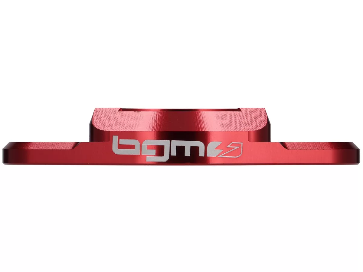 Stoßdämpferaufnahme Gabel/Stoßdämpfer oben BGM PRO 7mm Tieferlegung, rot für Vespa GTS, ​GTV, GT, Sprint, Primavera, LX, S