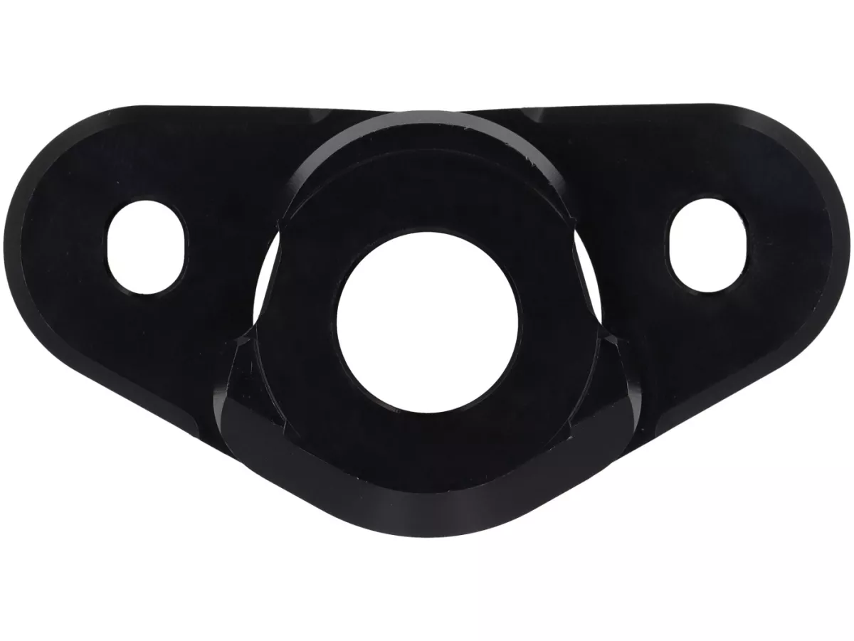 Shock absorber mount fork/shock absorber top BGM PRO 15mm lowering, black for Vespa GTS, GTV, GT, Sprint, Primavera, LX, S