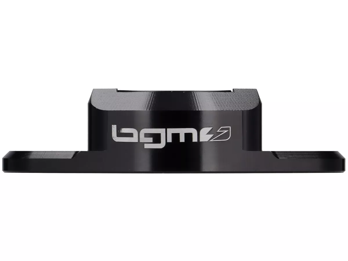 Shock absorber mount fork/shock absorber top BGM PRO 15mm lowering, black for Vespa GTS, GTV, GT, Sprint, Primavera, LX, S