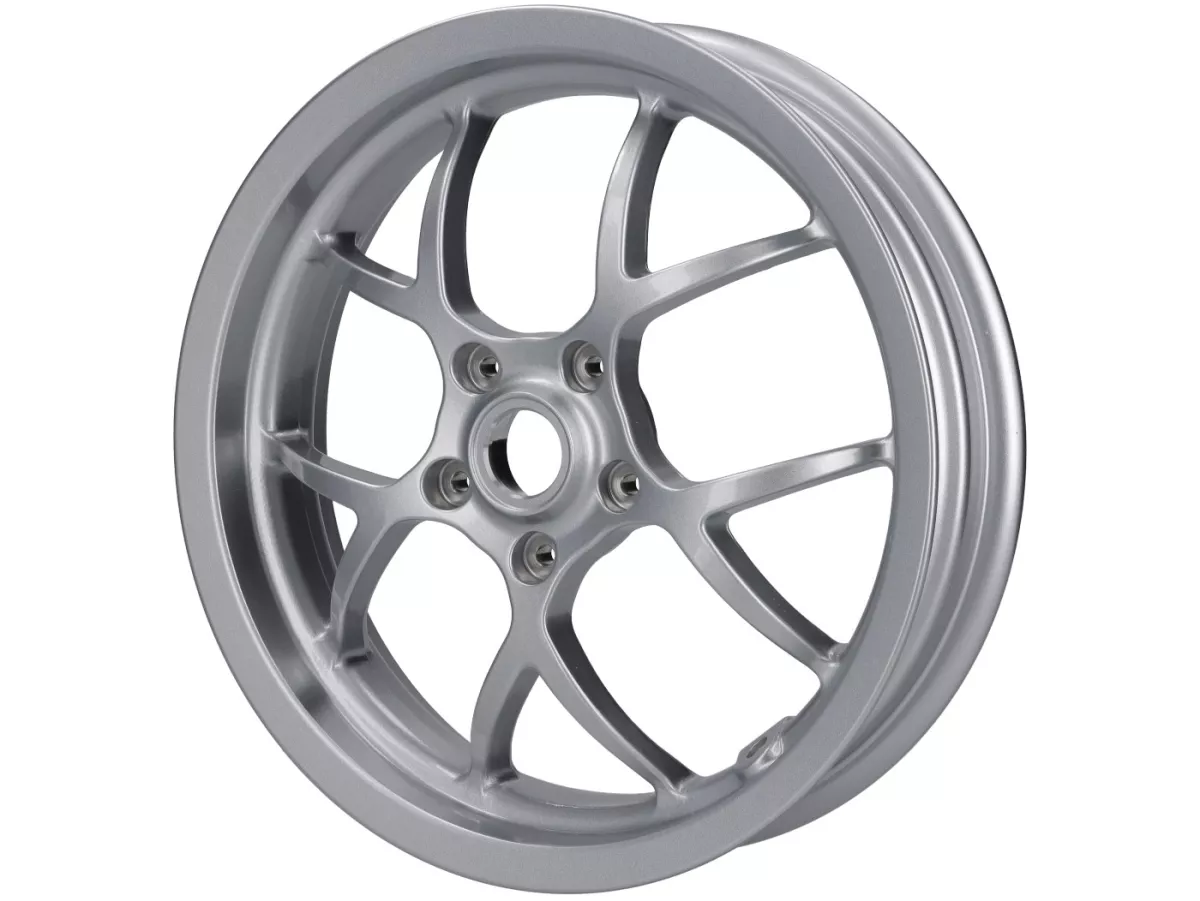 Ensemble de jantes (avant+arrière y compris les kits de montage) -BGM PRO SPORT - 3.00-13 pouces - Vespa GTS, GTS Super, GTV, Sei Giorni, GT 60, GT, GT L 125-310ccm - argenté