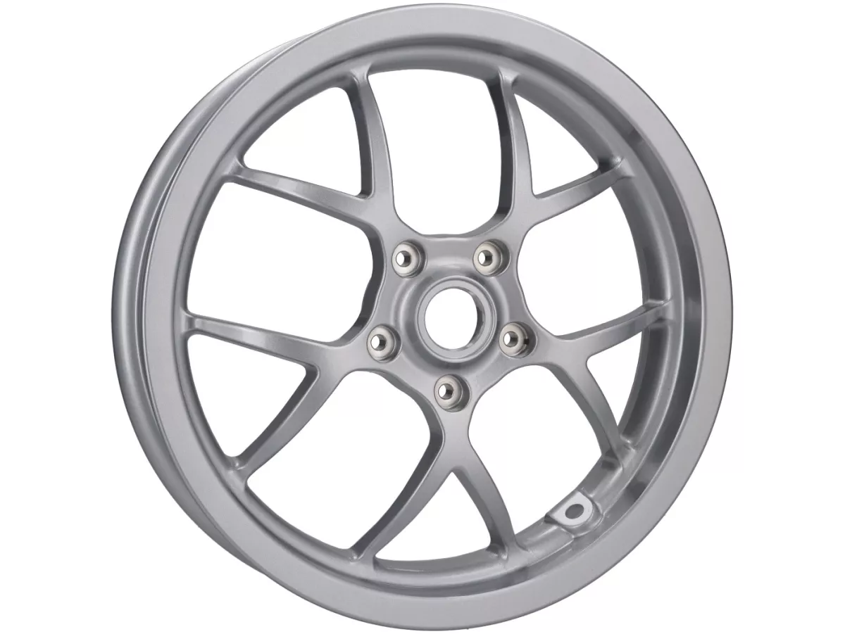 Ensemble de jantes (avant+arrière y compris les kits de montage) -BGM PRO SPORT - 3.00-13 pouces - Vespa GTS, GTS Super, GTV, Sei Giorni, GT 60, GT, GT L 125-310ccm - argenté