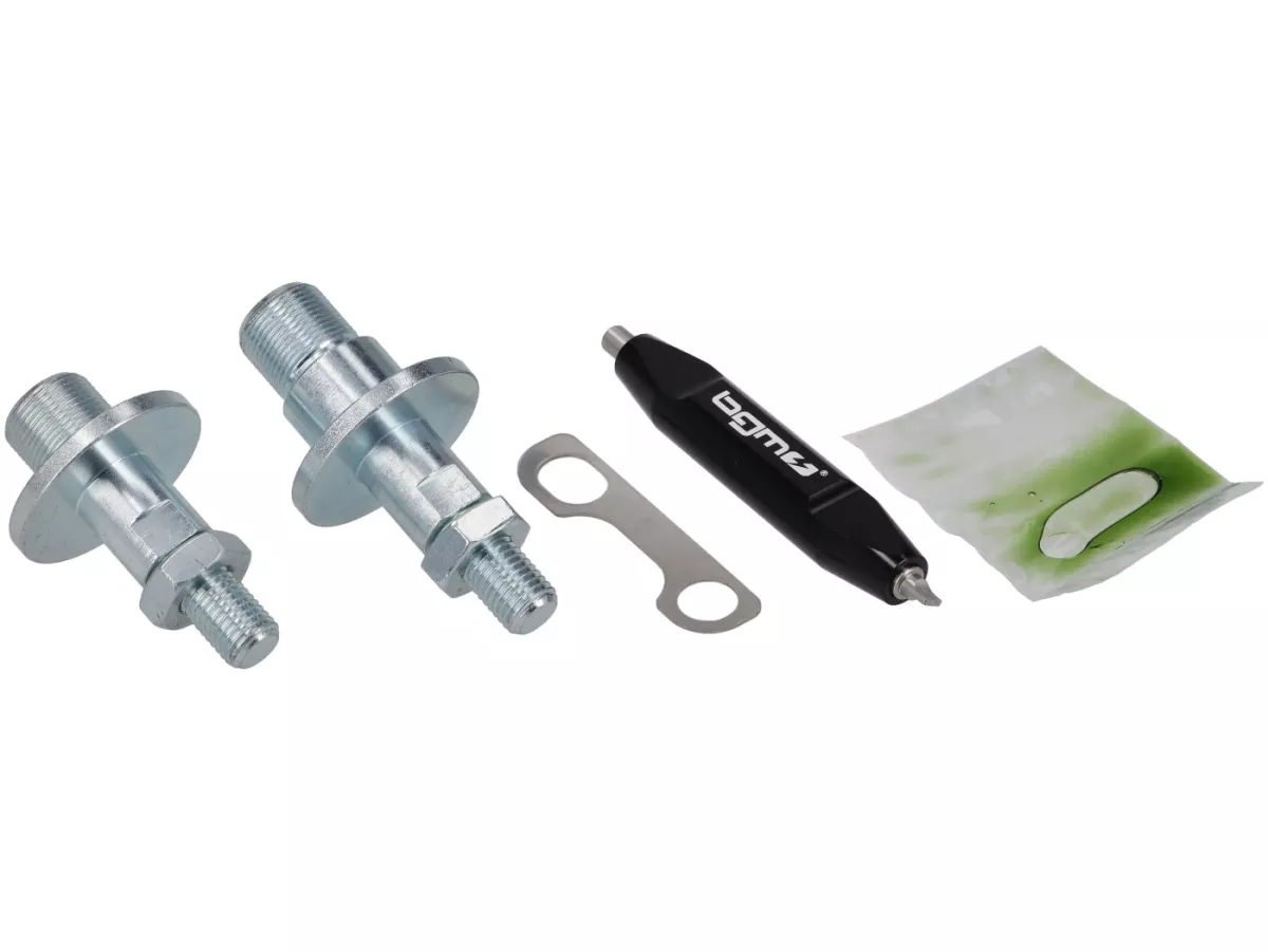 Ammortizzatore anteriore -BGM PRO SC/F1 SPORT, 195mm + 205mm- Vespa PK - argento