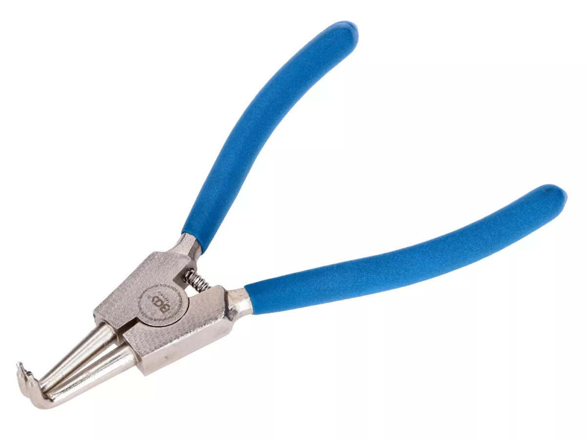 Circlip pliers -BGS- outer rings, 90° cranked - 175mm