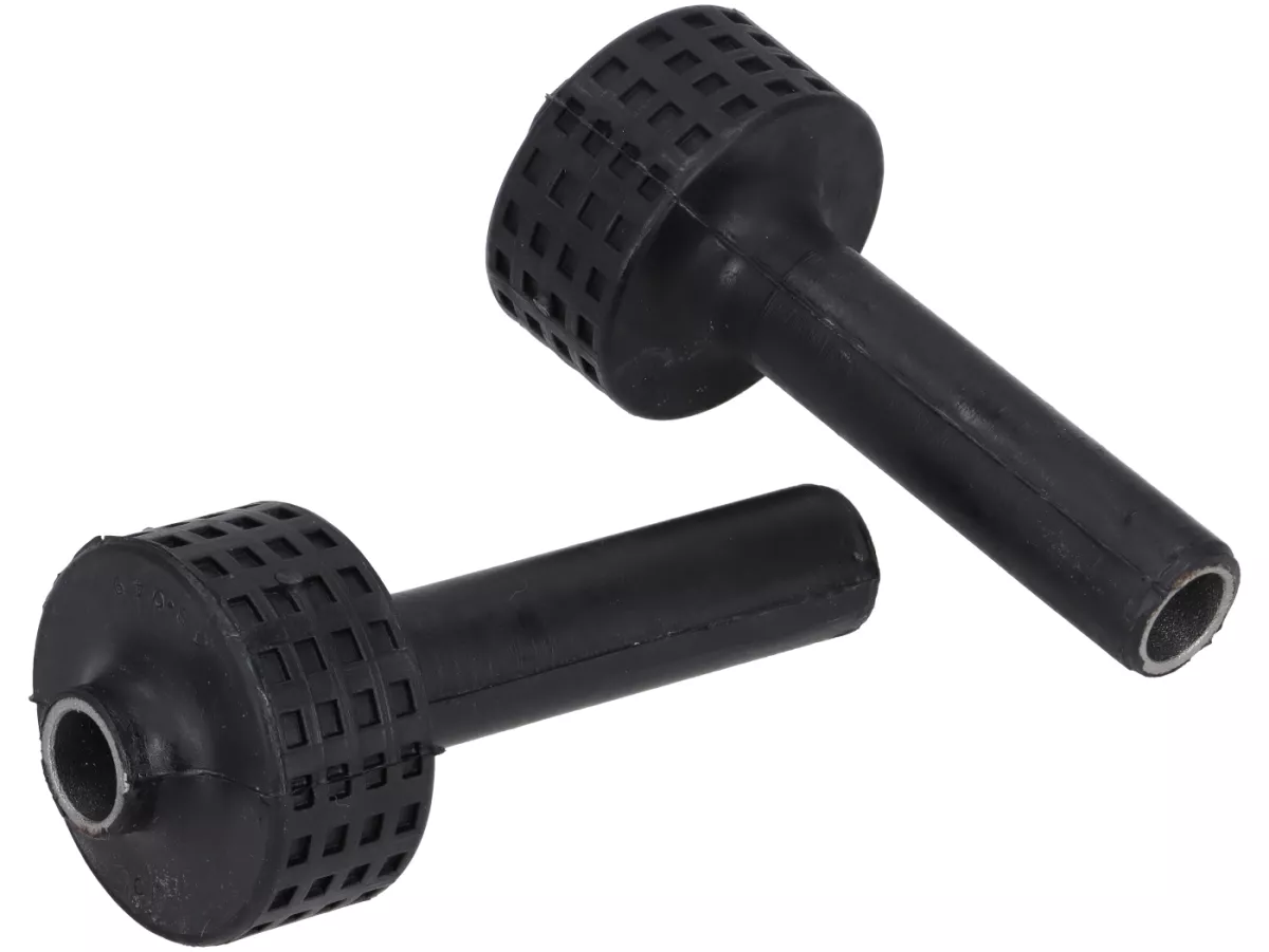 Silent block set engine complete -CIF- Vespa V50, V90, SS50, SS90, PV125, ET3 - incl. engine bolt and shock absorber screw