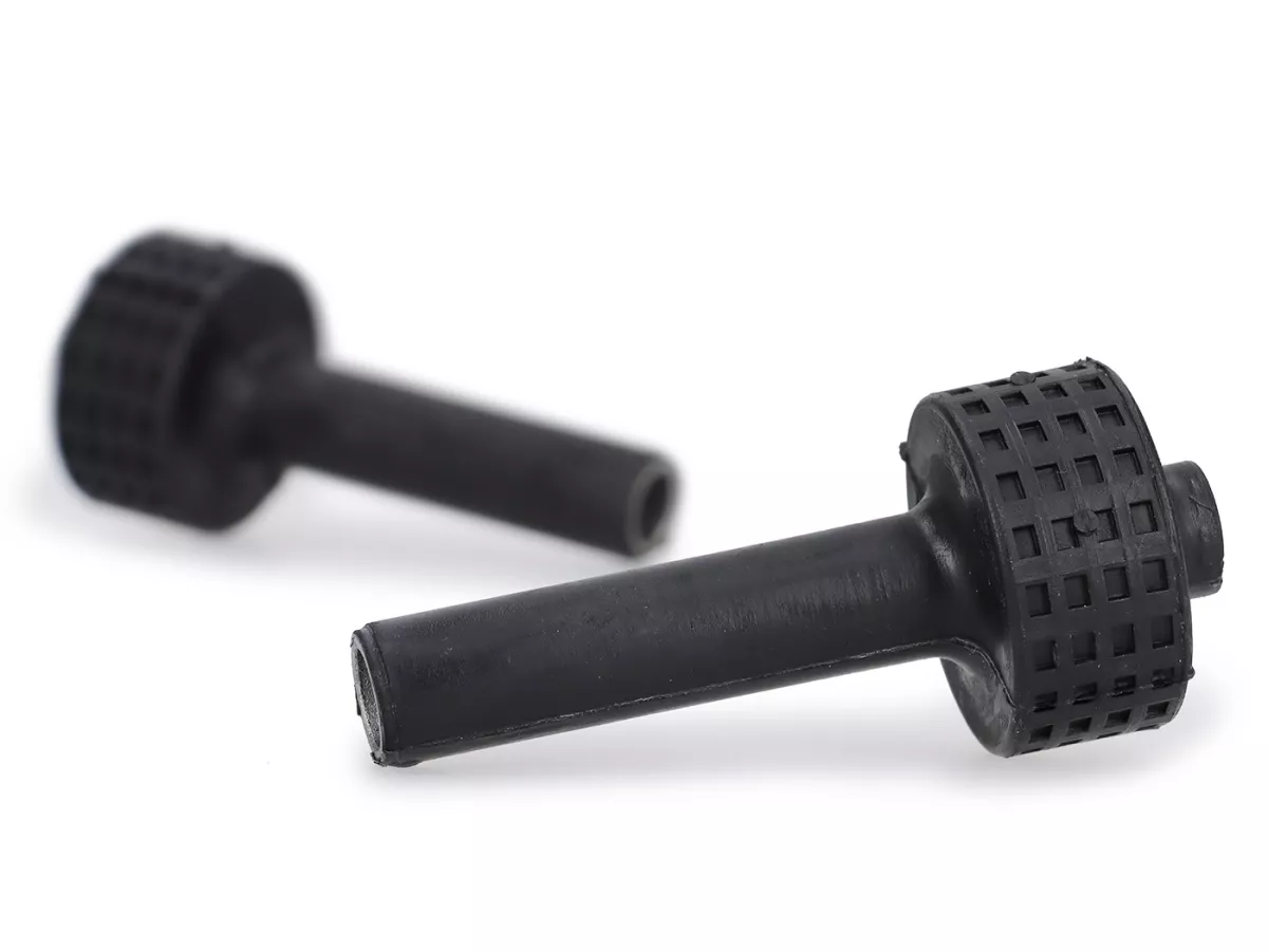 Silent block set engine complete -CIF- Vespa V50, V90, SS50, SS90, PV125, ET3 - incl. engine bolt and shock absorber screw