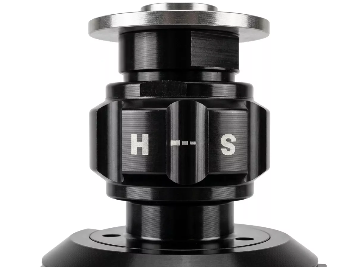 Front shock absorber -CARBONE HTR 255mm-Vespa PX80, PX125, PX150, PX200, T5 125cc - black