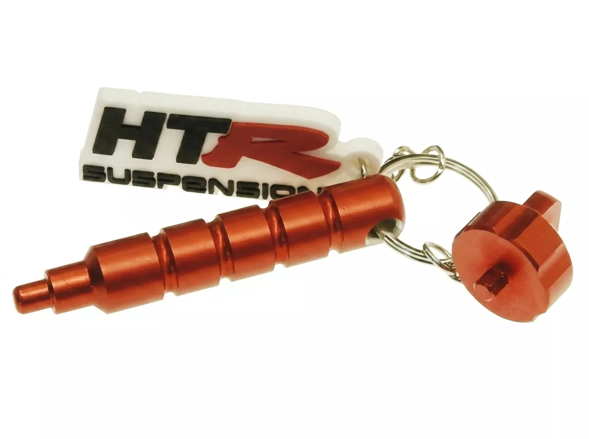 Front shock absorber -CARBONE HTR 255mm-Vespa PX80, PX125, PX150, PX200, T5 125cc - black