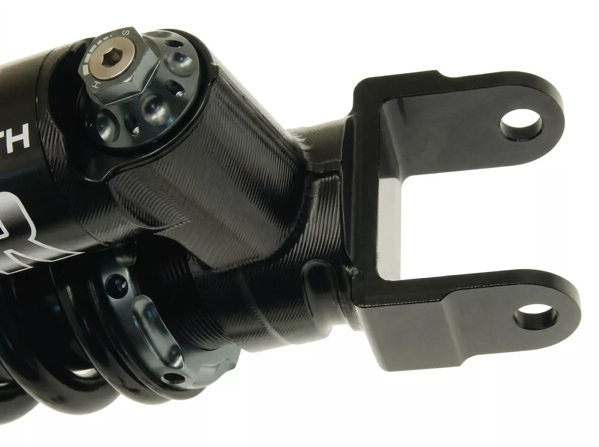 Amortisseur arrière -CIF 330mm- Vespa PX80, PX125, PX150, PX200, T5 125cc, Rally180, Rally200, Sprint150, GT125, GTR125, TS125, V50, PV, ET3 - noire