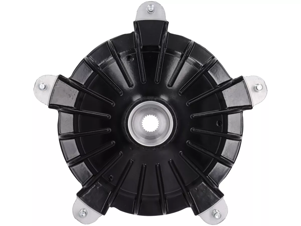 Bromstrumma fram 10 tum -CIF- Vespa V50 Special (V5B från 1972), V50 N, SS50, SS90, PV125, ET3 - svart