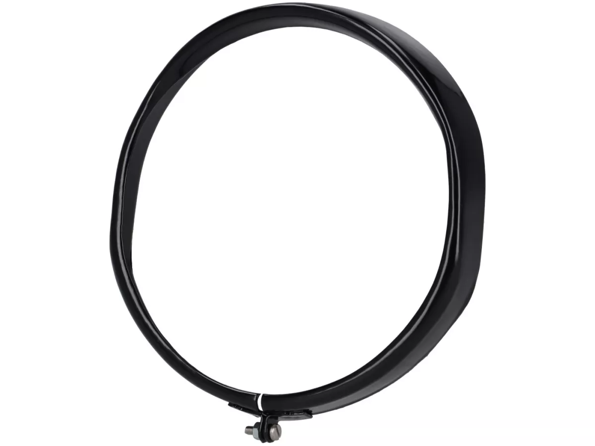 Trimmring för strålkastare -CIF Carbone Look, Ø=115/120mm (glas/utsida)- Vespa Vespa SS50 (V5SS1T), 50SR (V5SS2T), SS90 (V9SS1T), 90 Racer (V9SS2T), PV125 (VMA1T, VMA2T), ET3 VMB1T), Super (VNC1T/VBC1T)